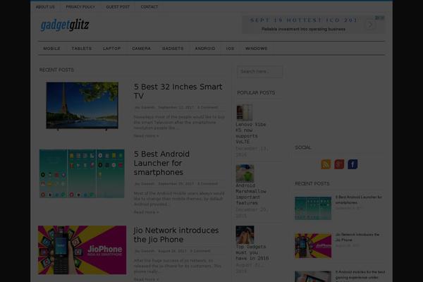 Site using Post Hit Counter plugin
