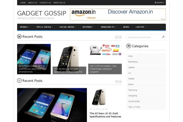 gadgetgossip.net site used Amzola