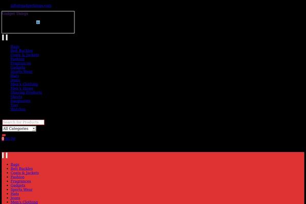 Electro theme site design template sample