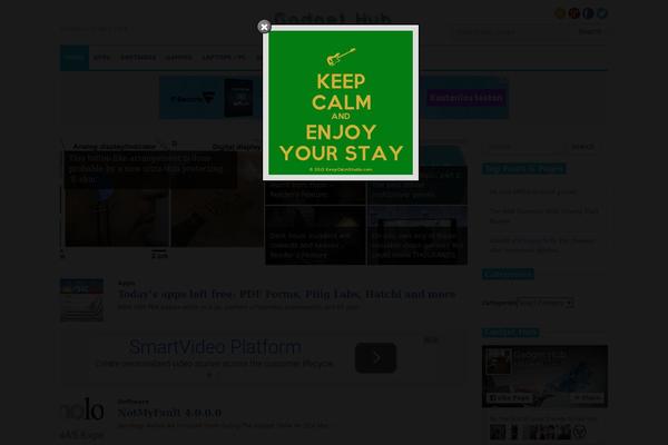 Optimumag theme site design template sample