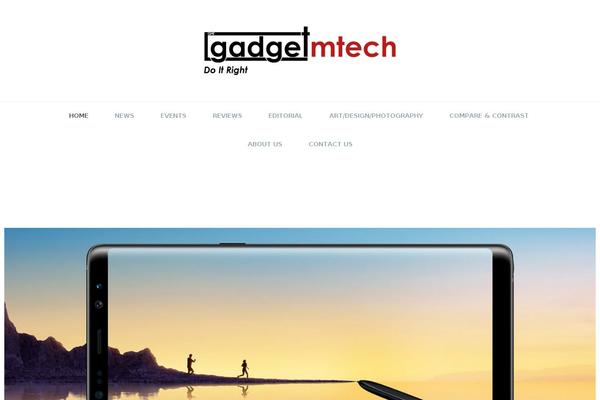 gadgetmtech.com site used Elegant Magazine