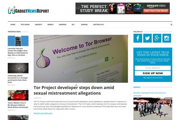 SuperNews theme site design template sample