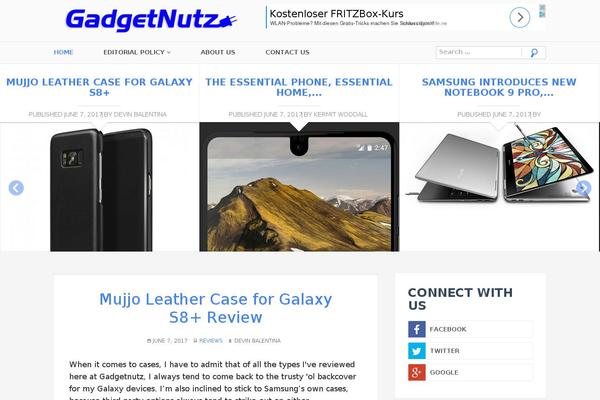 15Zine theme site design template sample