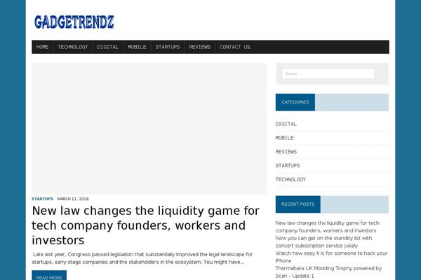 MH Newsdesk lite theme site design template sample