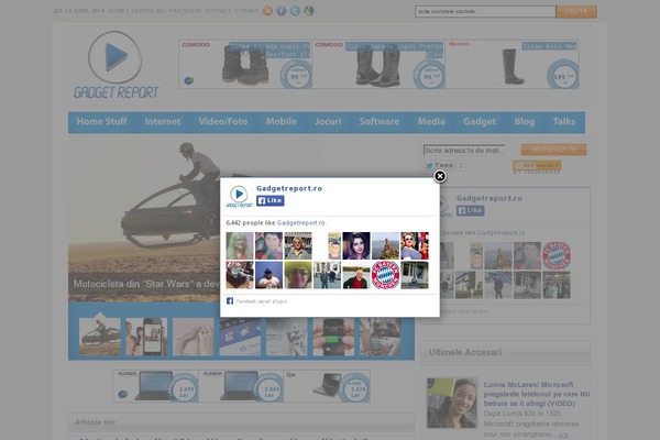 SmartMag theme site design template sample