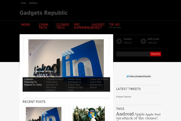 gadgetsrepublic.com site used Mediaflux