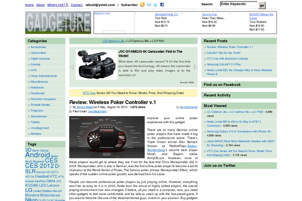 gadgeture.com site used Wpg-basic