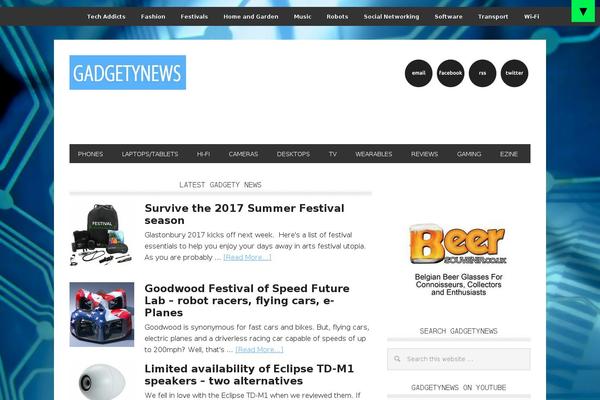 WordPress Lazy Load website example screenshot