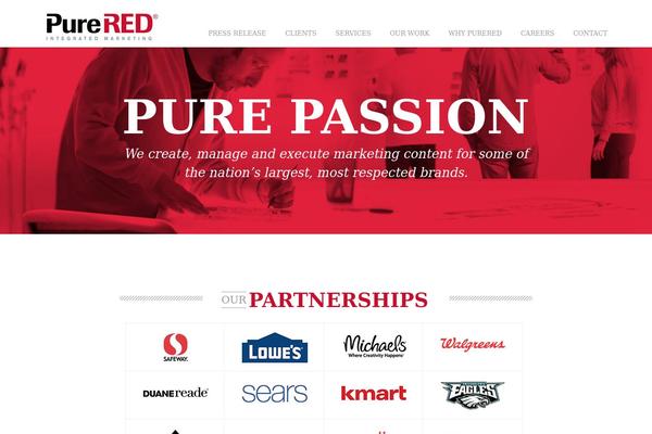 Scrollin theme site design template sample