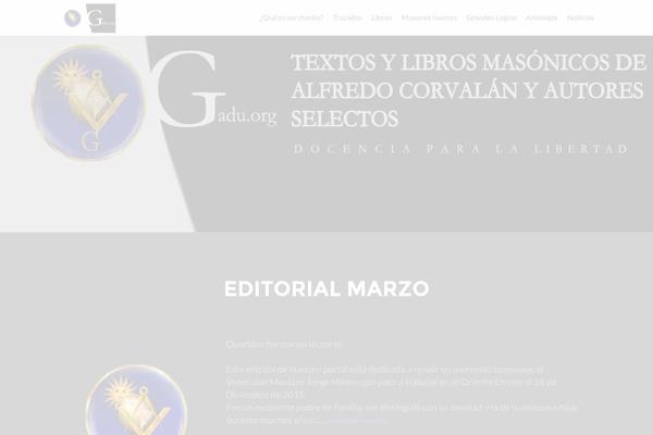 Zerif Pro theme site design template sample