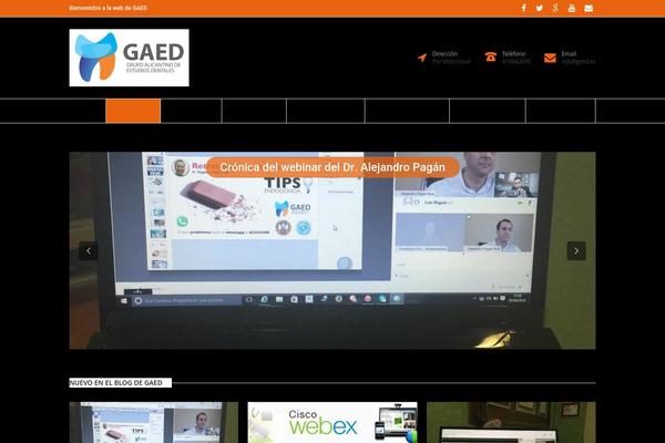 gaed.es site used Specular
