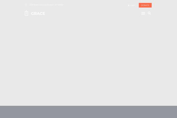 Grace-church theme site design template sample