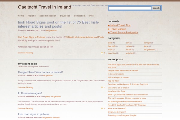 Una theme site design template sample