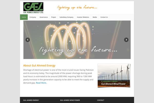 gaenergy.com site used Gatheme