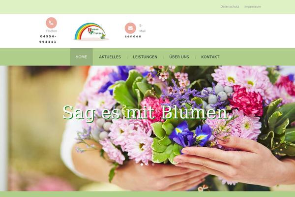 Bp theme site design template sample