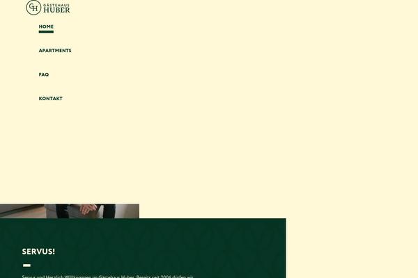 Impreza theme site design template sample