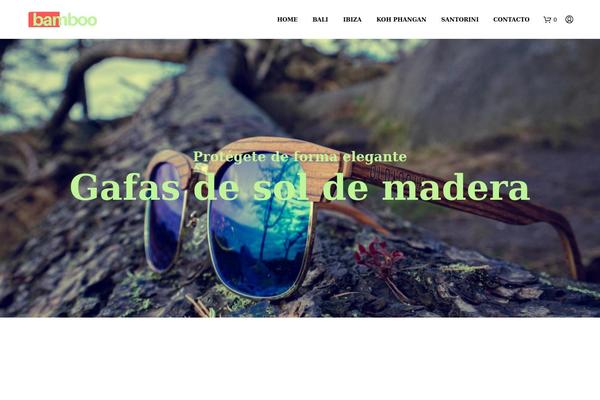 Shopkeeper Child theme site design template sample
