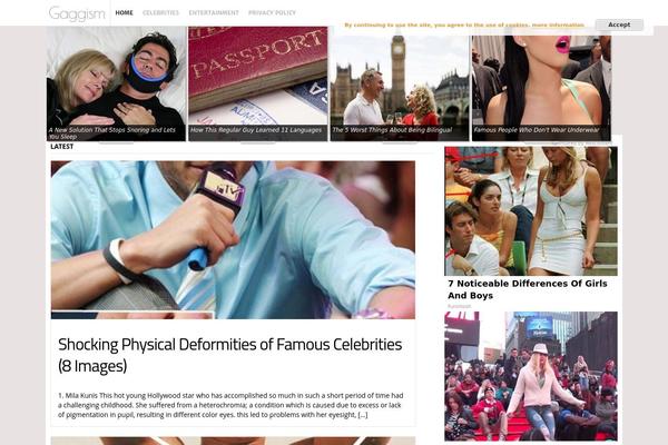 hilariousfails WordPress theme, websites list used hilariousfails theme hilariousfails theme websites examples