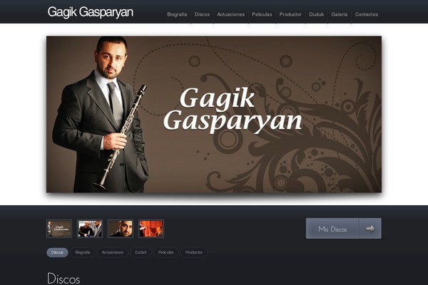 gagikgasparyan.com site used Avisio