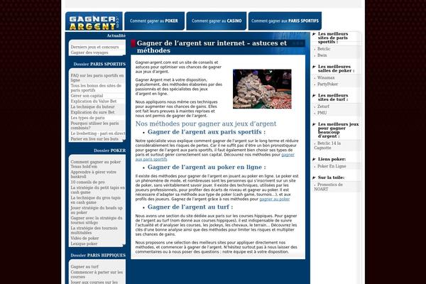 gagner-argent.com site used 3c-seo