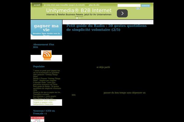 gagnermavie.com site used Integral-10