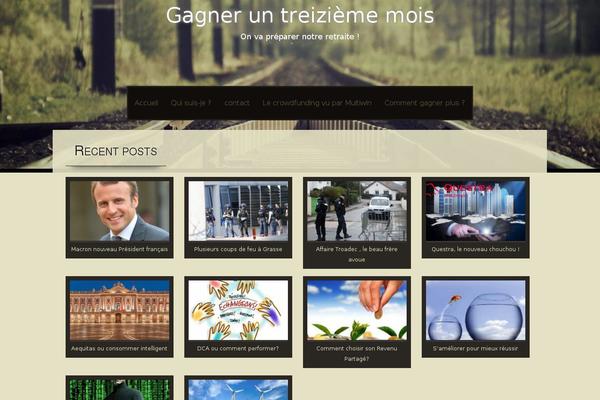 Sixteen theme site design template sample