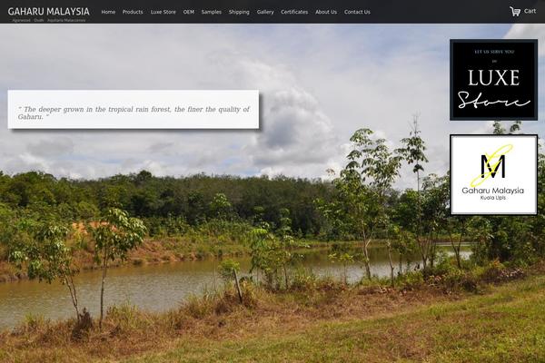 Axis theme site design template sample