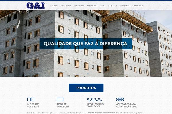 Site using Cadastros plugin
