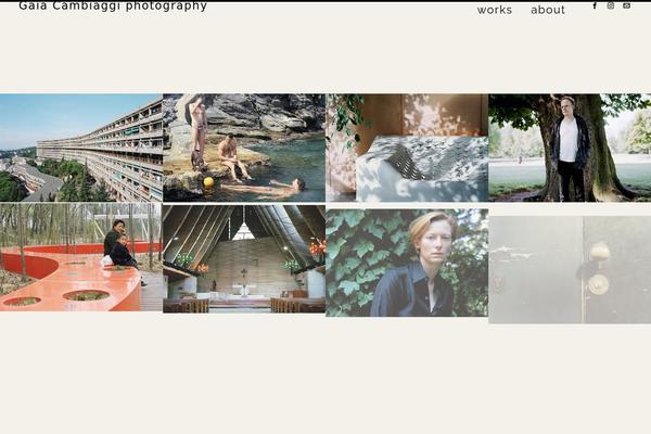 Skylab theme site design template sample