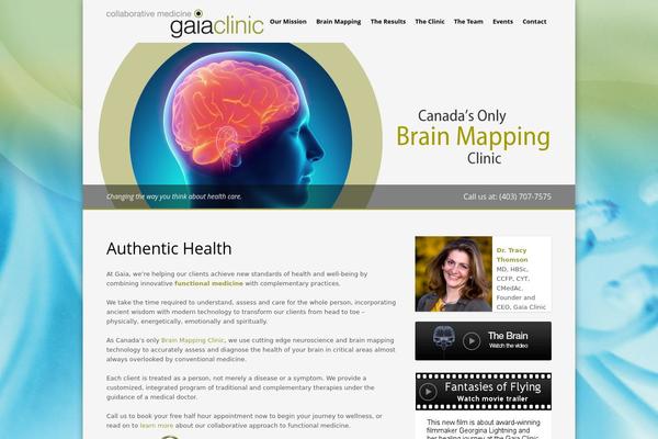Brave theme site design template sample