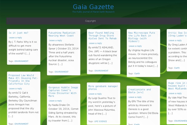 pinpress theme site design template sample