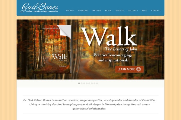 Acoustic theme site design template sample