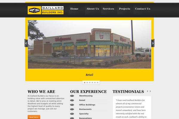 gaillardbuilders.com site used Desire_wp