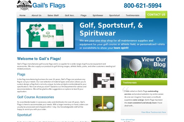 gailsflags.com site used Bluegreen