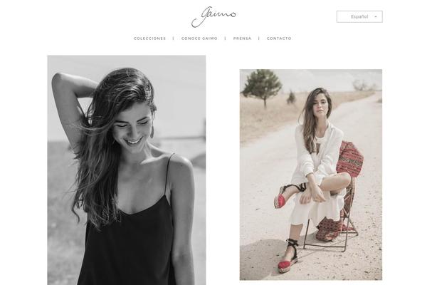 Stockholm theme site design template sample