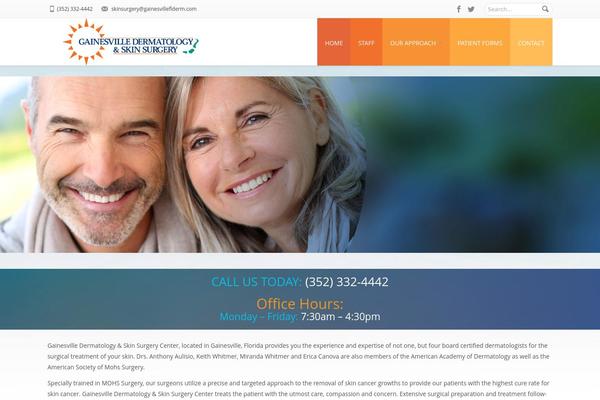 Savia theme site design template sample