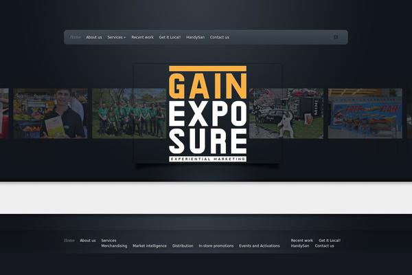 Envisioned theme site design template sample