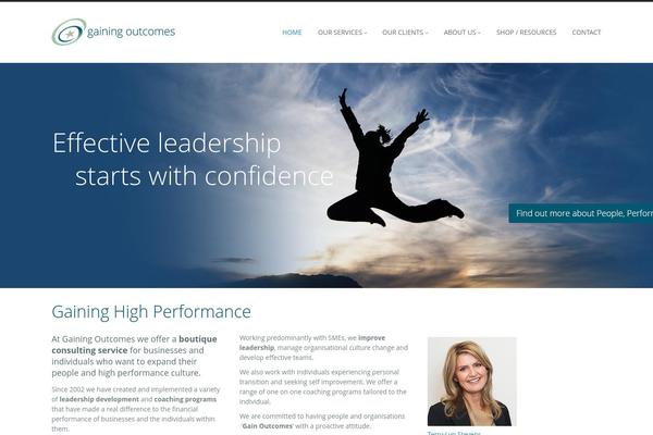 Mavericks theme site design template sample