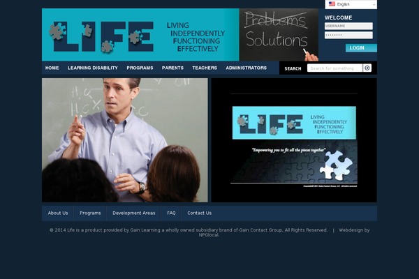NPGlocal theme websites examples