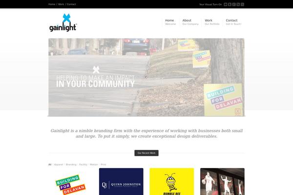 Corona theme site design template sample