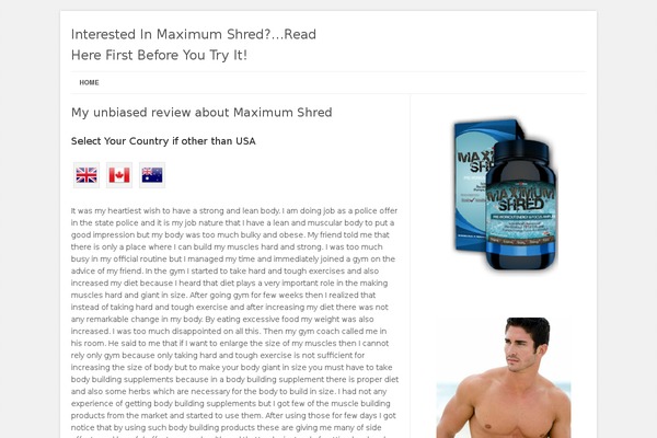 Leaf theme site design template sample