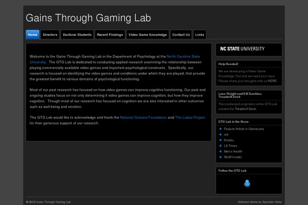 Suffusion theme site design template sample