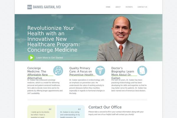 Vincie theme site design template sample