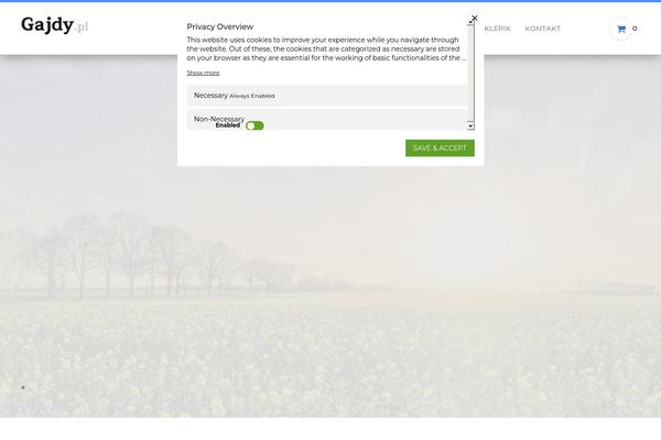 Site using JQuery Accordion Menu Widget plugin