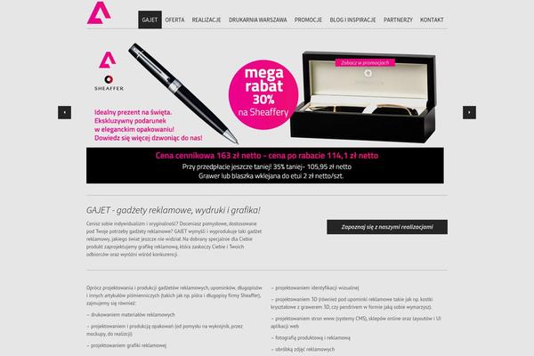 Minimum theme site design template sample