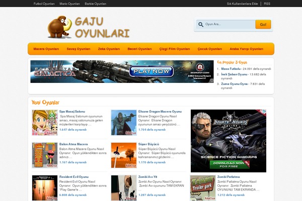 Durus theme site design template sample