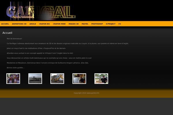 Layers theme site design template sample