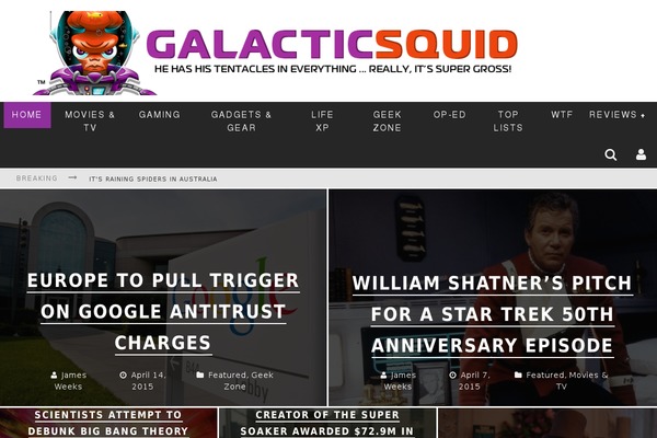 galactic-squid.com site used Enspire