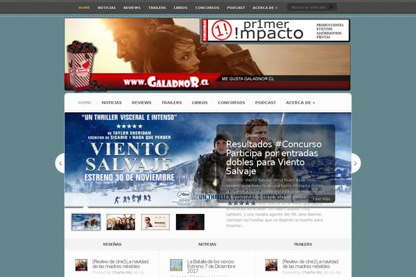 Newspaper Child theme site design template sample