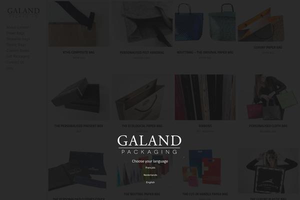 Skylab theme site design template sample